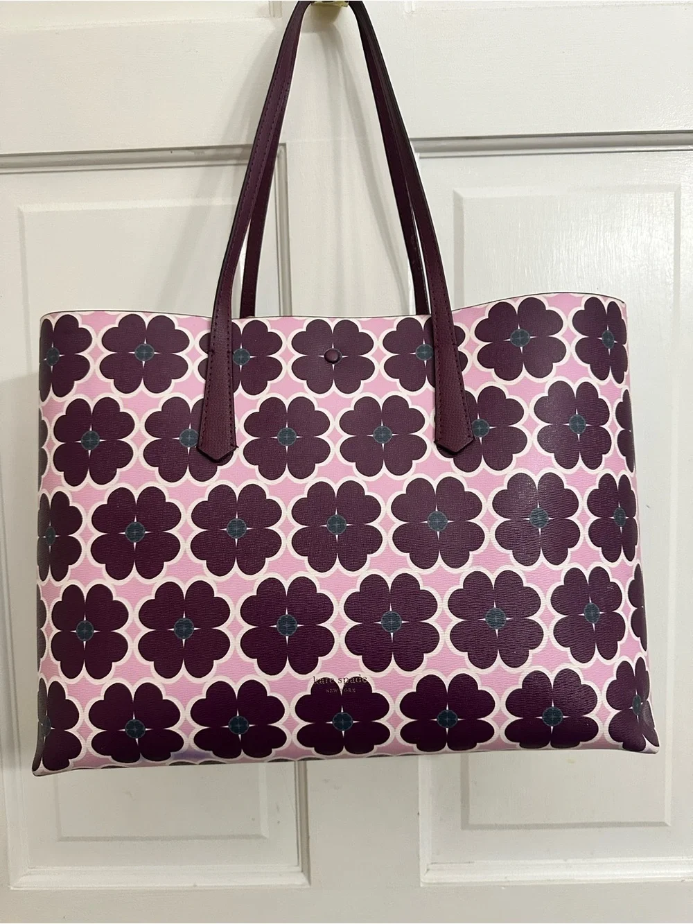 Kate Spade Molly Graphic Clover Large Tote